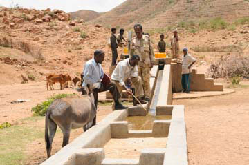 Sauberes Trinkwasser in Zoba Maekel, Eritrea